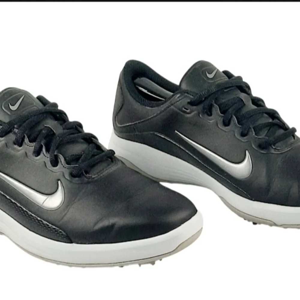Nike Vapor Pro Golf BlackSpikeless Cleats Waterproof AQ2302-001 Mens Size 9.5